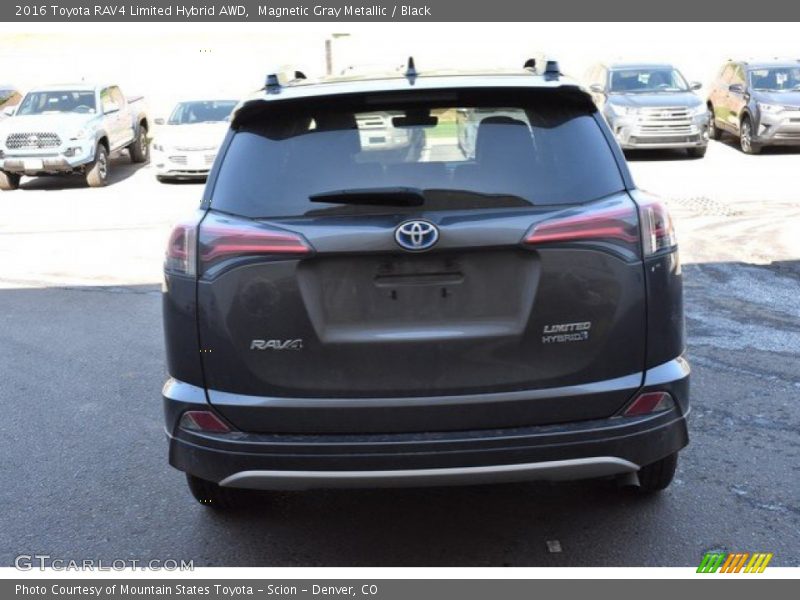 Magnetic Gray Metallic / Black 2016 Toyota RAV4 Limited Hybrid AWD