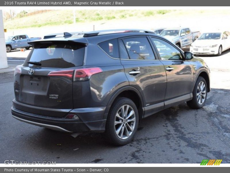 Magnetic Gray Metallic / Black 2016 Toyota RAV4 Limited Hybrid AWD