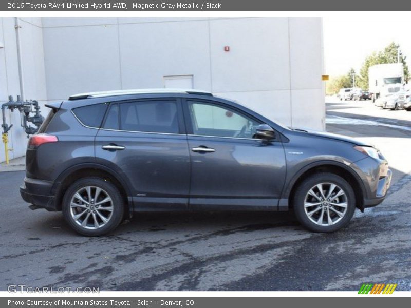 Magnetic Gray Metallic / Black 2016 Toyota RAV4 Limited Hybrid AWD