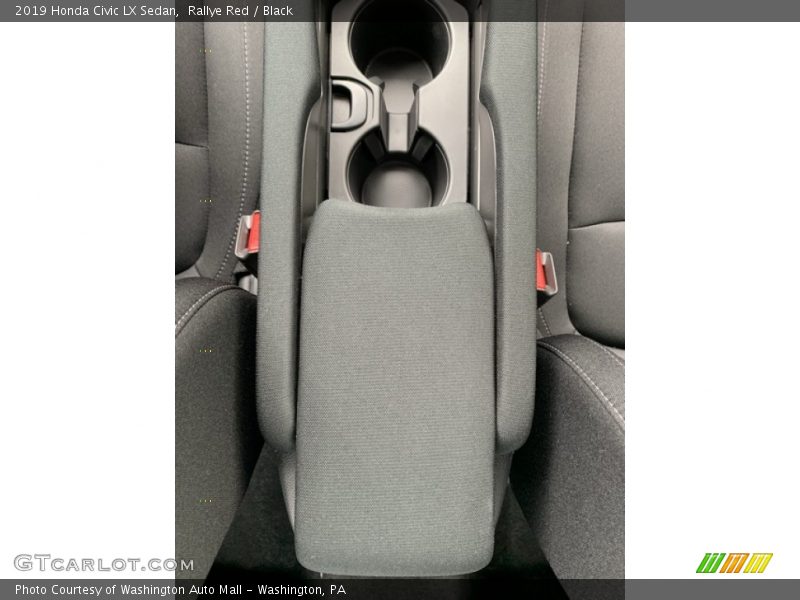 Rallye Red / Black 2019 Honda Civic LX Sedan