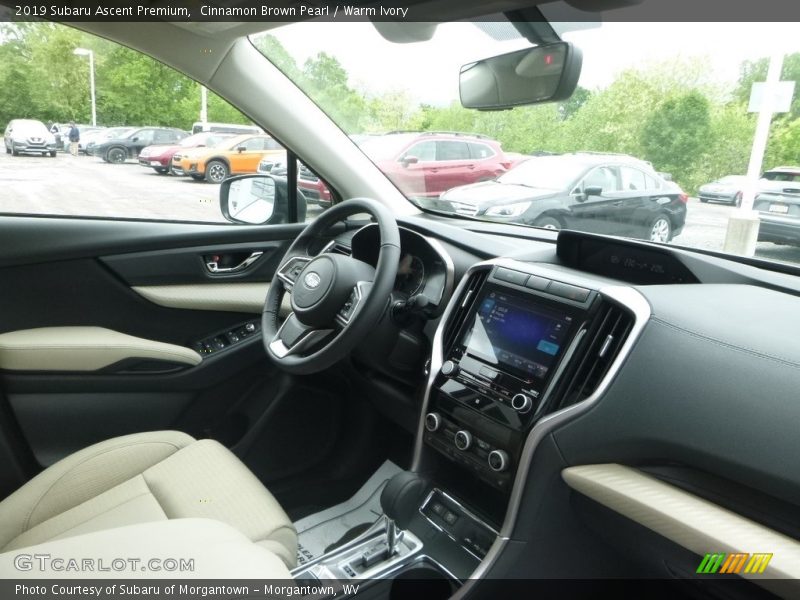 Cinnamon Brown Pearl / Warm Ivory 2019 Subaru Ascent Premium
