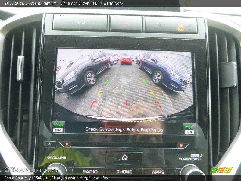 Cinnamon Brown Pearl / Warm Ivory 2019 Subaru Ascent Premium