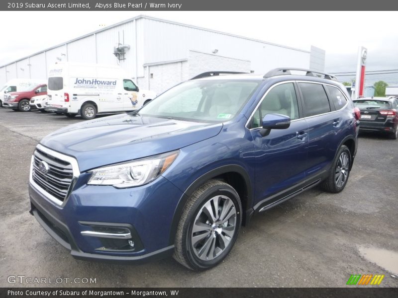 Abyss Blue Pearl / Warm Ivory 2019 Subaru Ascent Limited
