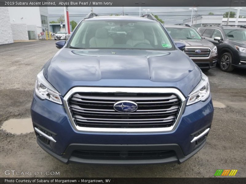 Abyss Blue Pearl / Warm Ivory 2019 Subaru Ascent Limited