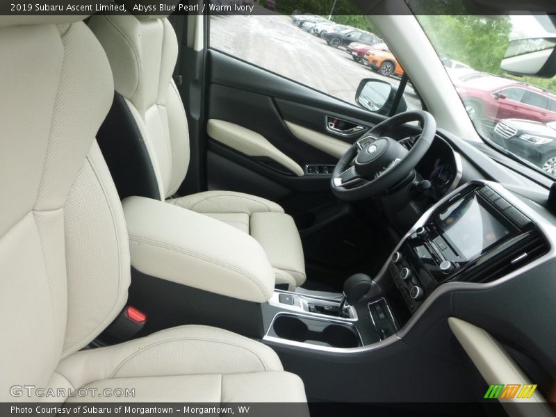 Abyss Blue Pearl / Warm Ivory 2019 Subaru Ascent Limited