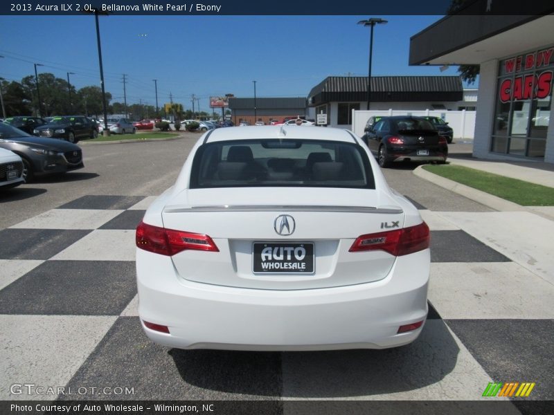 Bellanova White Pearl / Ebony 2013 Acura ILX 2.0L