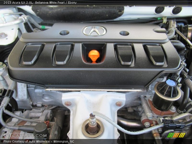 Bellanova White Pearl / Ebony 2013 Acura ILX 2.0L