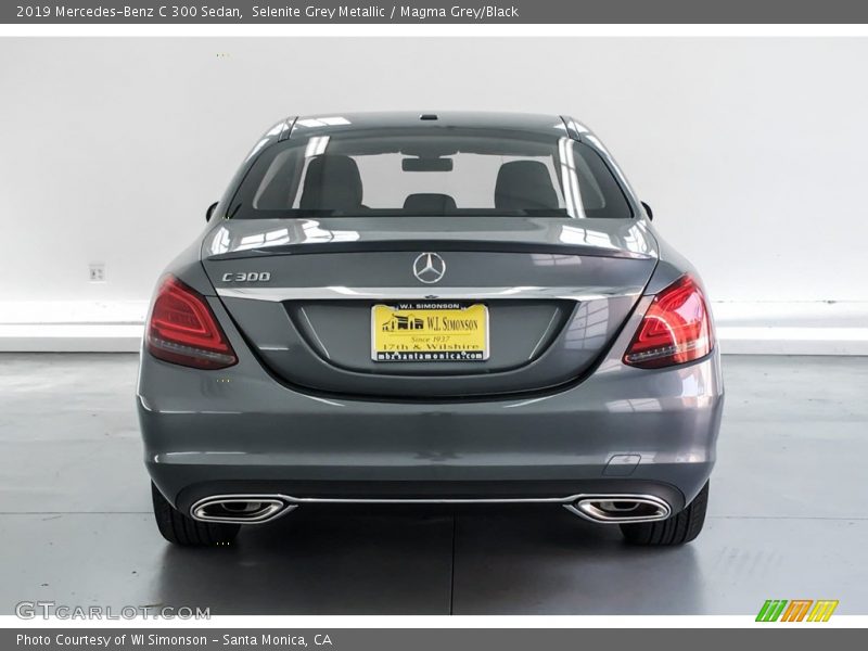 Selenite Grey Metallic / Magma Grey/Black 2019 Mercedes-Benz C 300 Sedan