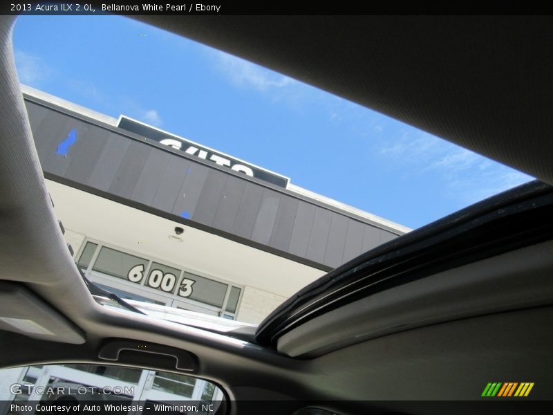 Bellanova White Pearl / Ebony 2013 Acura ILX 2.0L