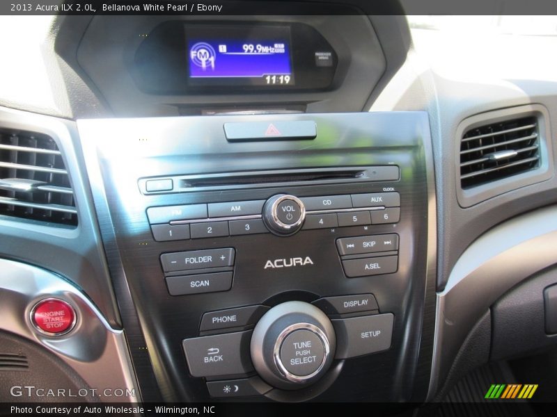 Bellanova White Pearl / Ebony 2013 Acura ILX 2.0L
