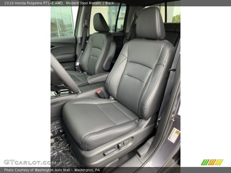 Modern Steel Metallic / Black 2019 Honda Ridgeline RTL-E AWD