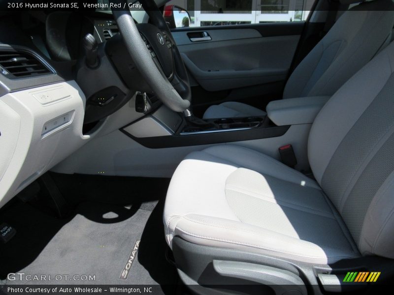 Venetian Red / Gray 2016 Hyundai Sonata SE