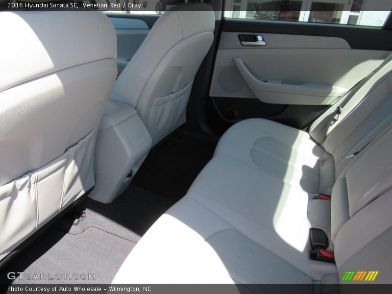 Venetian Red / Gray 2016 Hyundai Sonata SE
