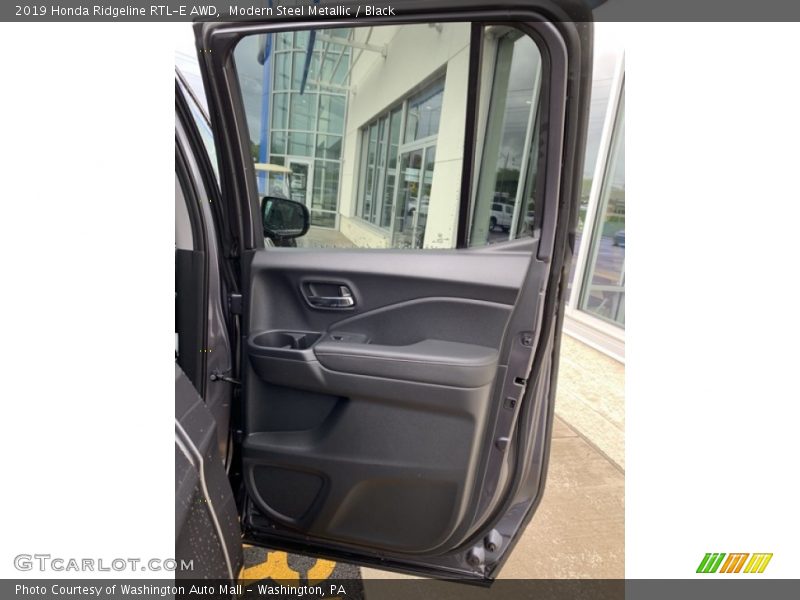 Modern Steel Metallic / Black 2019 Honda Ridgeline RTL-E AWD