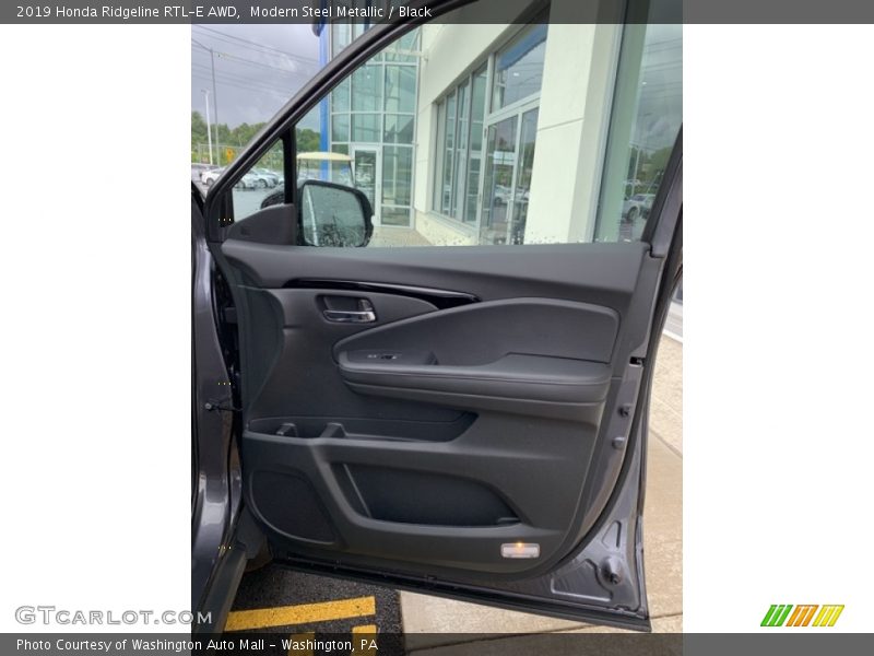 Modern Steel Metallic / Black 2019 Honda Ridgeline RTL-E AWD