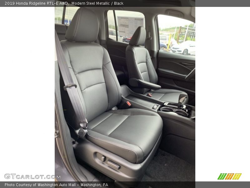 Modern Steel Metallic / Black 2019 Honda Ridgeline RTL-E AWD