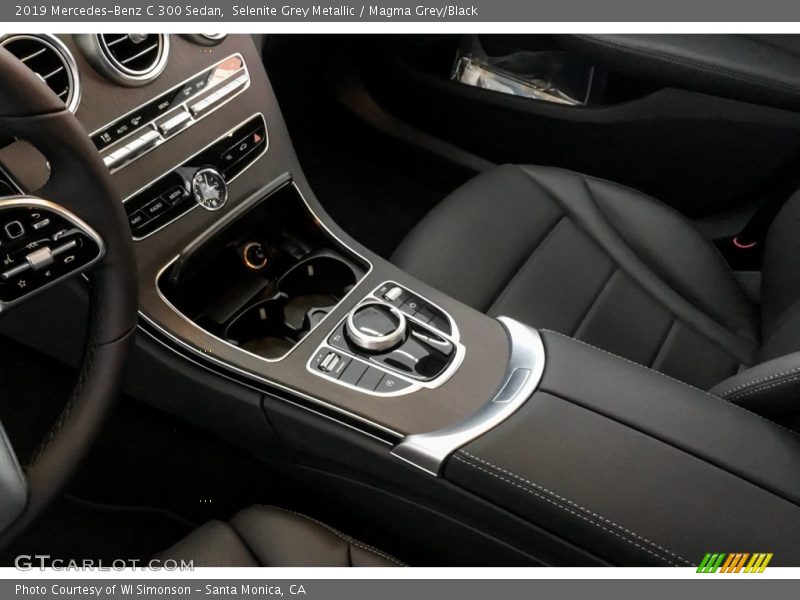 Selenite Grey Metallic / Magma Grey/Black 2019 Mercedes-Benz C 300 Sedan