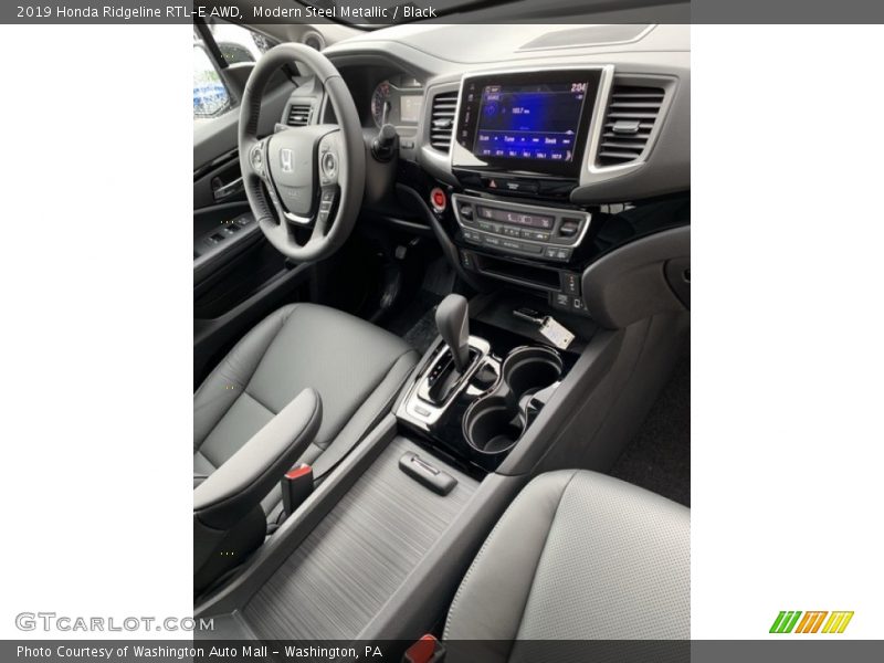 Modern Steel Metallic / Black 2019 Honda Ridgeline RTL-E AWD