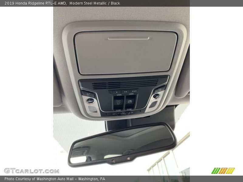 Modern Steel Metallic / Black 2019 Honda Ridgeline RTL-E AWD