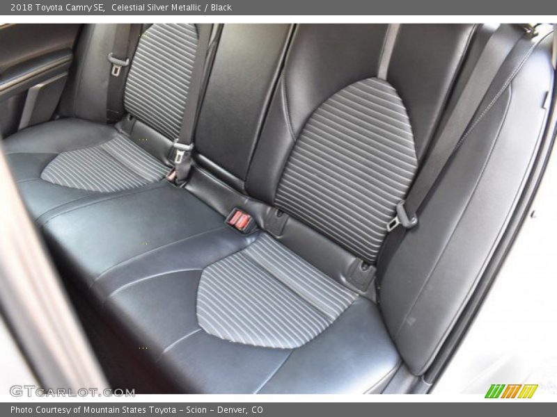 Celestial Silver Metallic / Black 2018 Toyota Camry SE