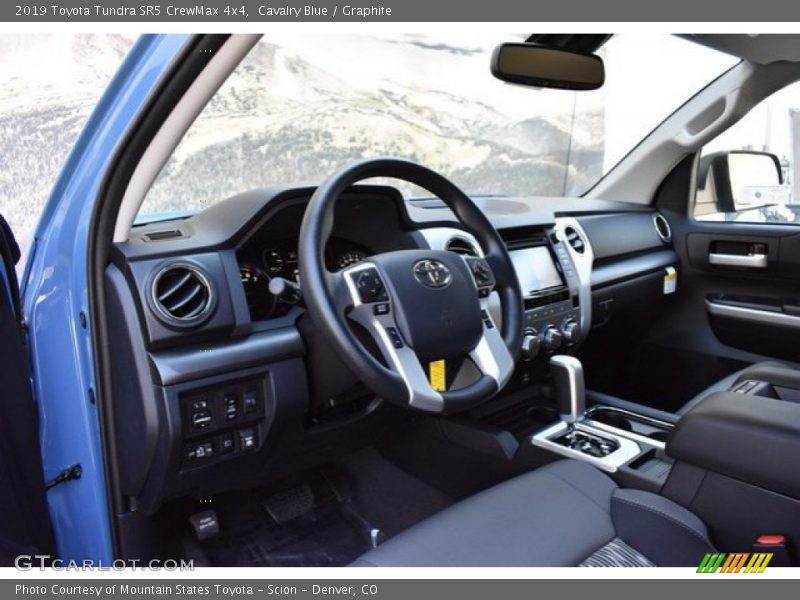 Cavalry Blue / Graphite 2019 Toyota Tundra SR5 CrewMax 4x4