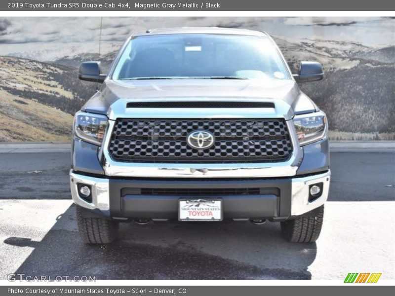 Magnetic Gray Metallic / Black 2019 Toyota Tundra SR5 Double Cab 4x4
