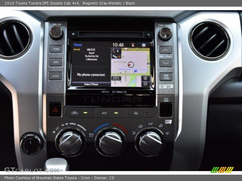 Magnetic Gray Metallic / Black 2019 Toyota Tundra SR5 Double Cab 4x4