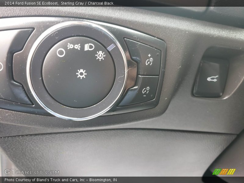 Sterling Gray / Charcoal Black 2014 Ford Fusion SE EcoBoost