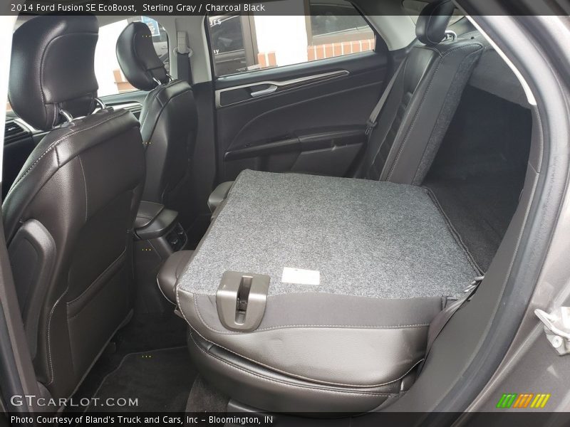 Sterling Gray / Charcoal Black 2014 Ford Fusion SE EcoBoost