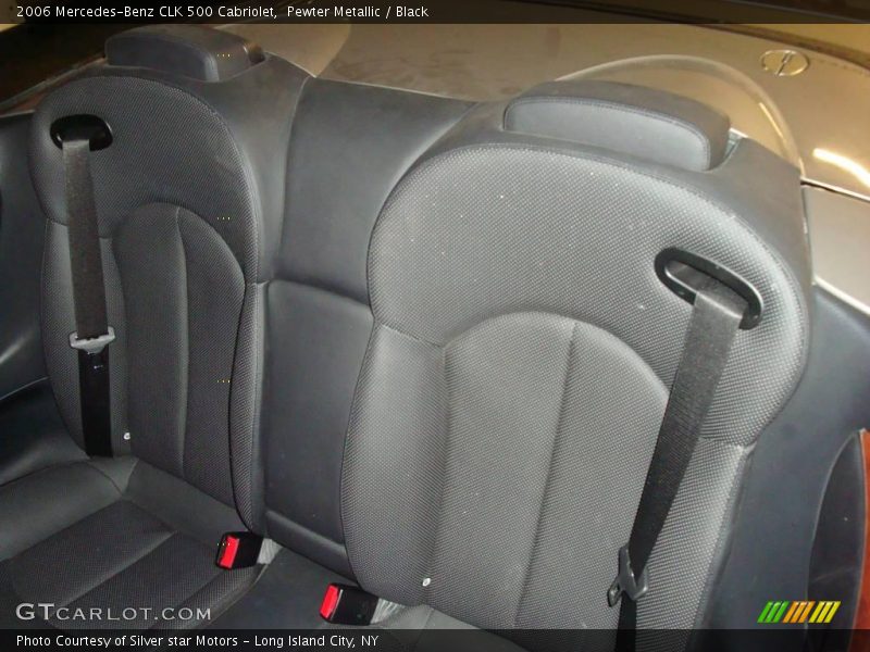 Pewter Metallic / Black 2006 Mercedes-Benz CLK 500 Cabriolet