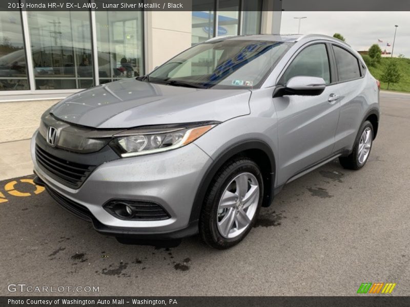 Lunar Silver Metallic / Black 2019 Honda HR-V EX-L AWD