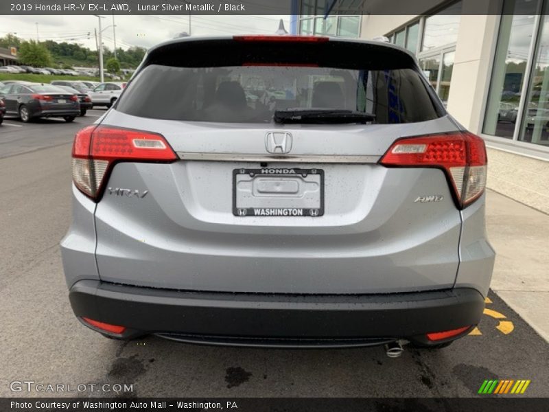 Lunar Silver Metallic / Black 2019 Honda HR-V EX-L AWD