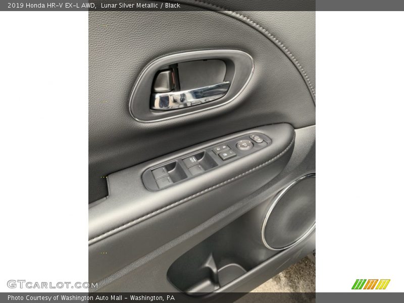 Lunar Silver Metallic / Black 2019 Honda HR-V EX-L AWD