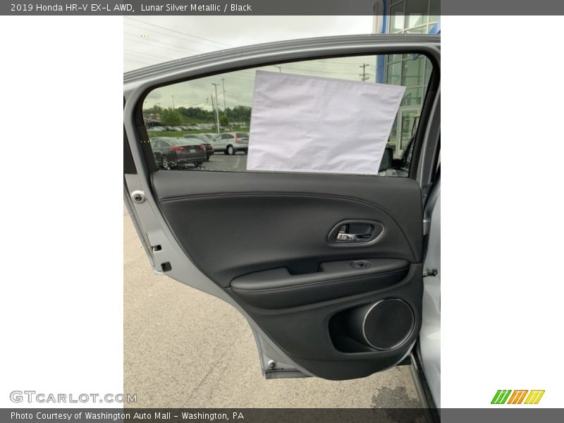 Lunar Silver Metallic / Black 2019 Honda HR-V EX-L AWD