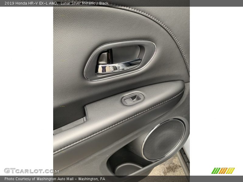 Lunar Silver Metallic / Black 2019 Honda HR-V EX-L AWD