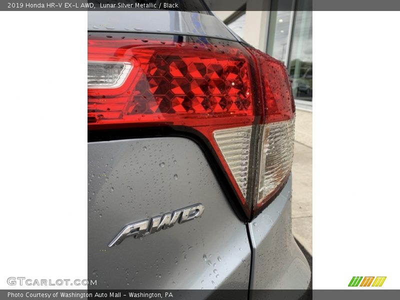 Lunar Silver Metallic / Black 2019 Honda HR-V EX-L AWD