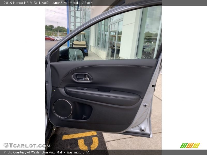 Lunar Silver Metallic / Black 2019 Honda HR-V EX-L AWD