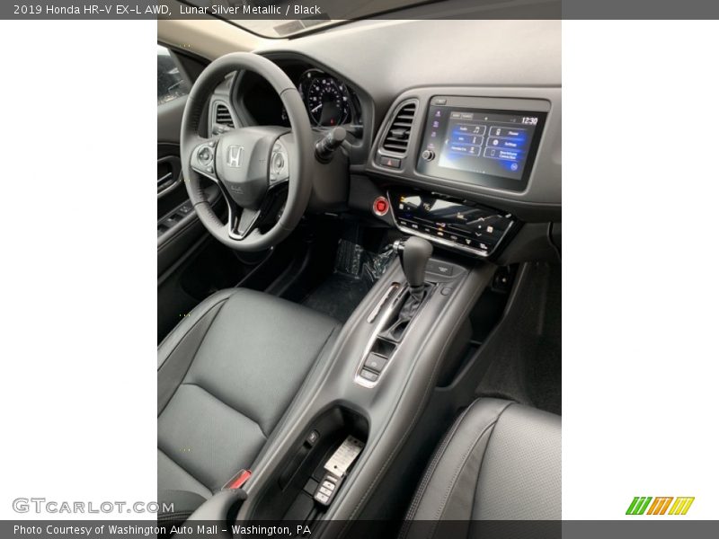 Lunar Silver Metallic / Black 2019 Honda HR-V EX-L AWD