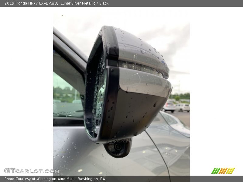 Lunar Silver Metallic / Black 2019 Honda HR-V EX-L AWD