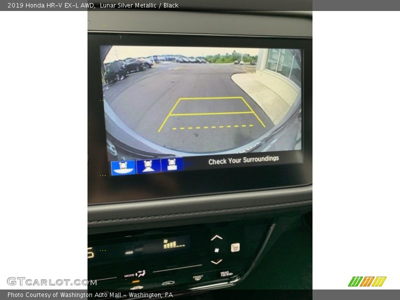 Lunar Silver Metallic / Black 2019 Honda HR-V EX-L AWD
