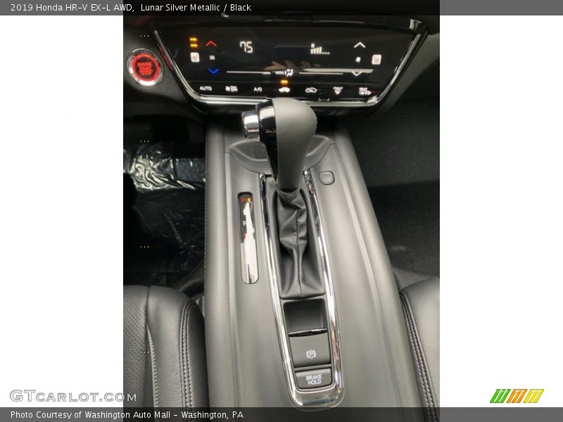 Lunar Silver Metallic / Black 2019 Honda HR-V EX-L AWD