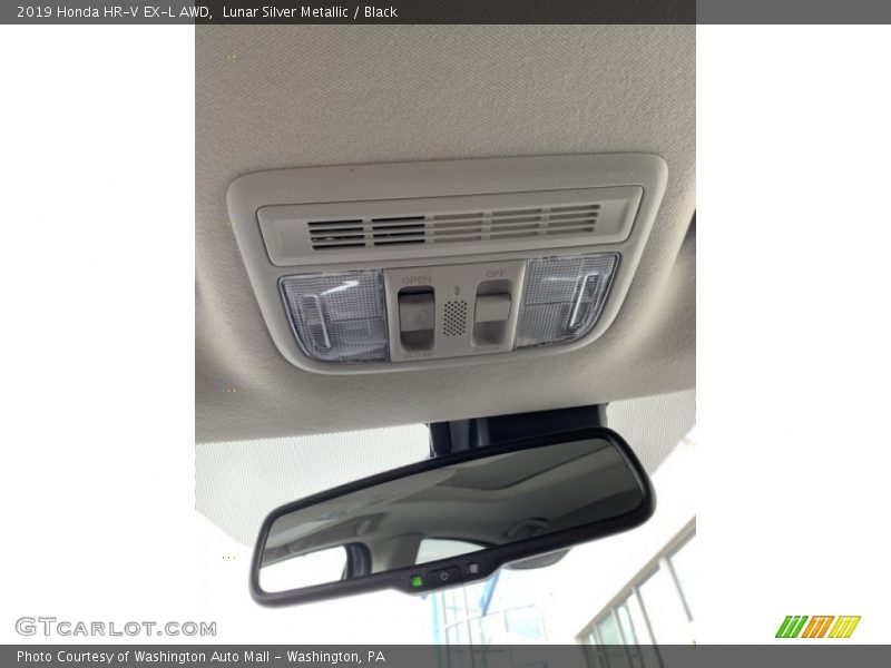 Lunar Silver Metallic / Black 2019 Honda HR-V EX-L AWD