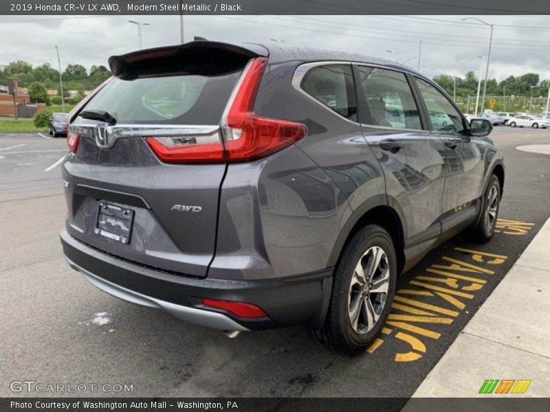 Modern Steel Metallic / Black 2019 Honda CR-V LX AWD