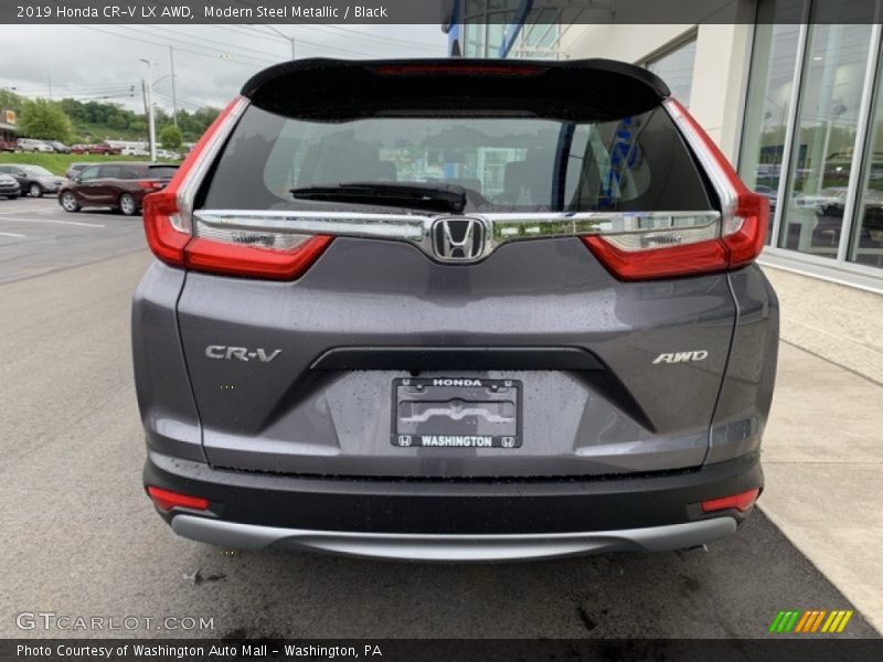Modern Steel Metallic / Black 2019 Honda CR-V LX AWD
