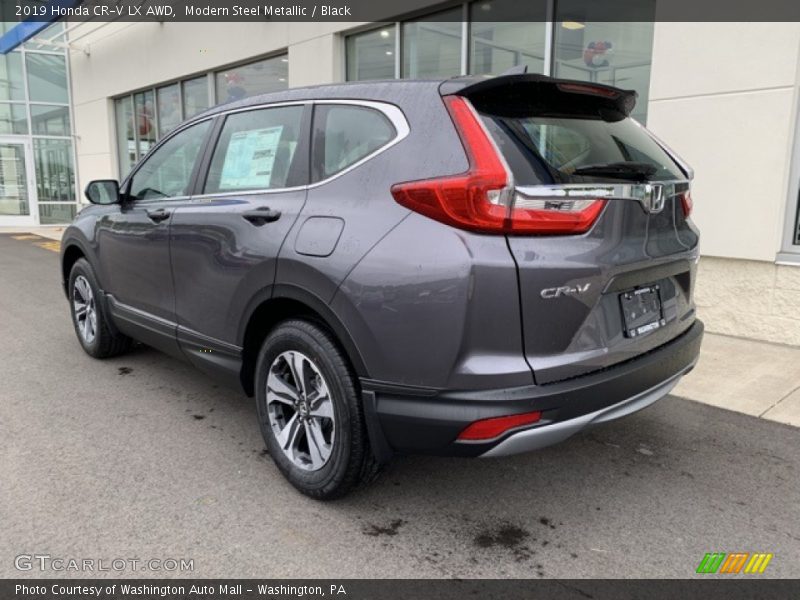 Modern Steel Metallic / Black 2019 Honda CR-V LX AWD