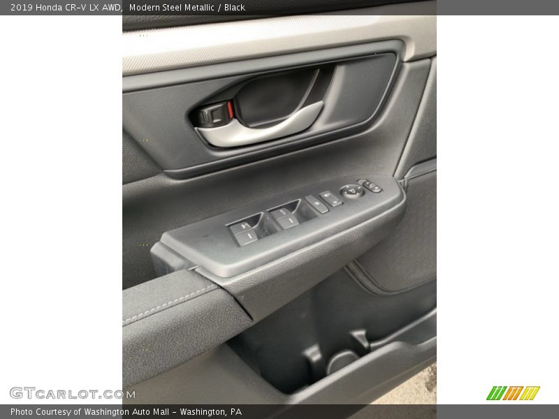 Modern Steel Metallic / Black 2019 Honda CR-V LX AWD