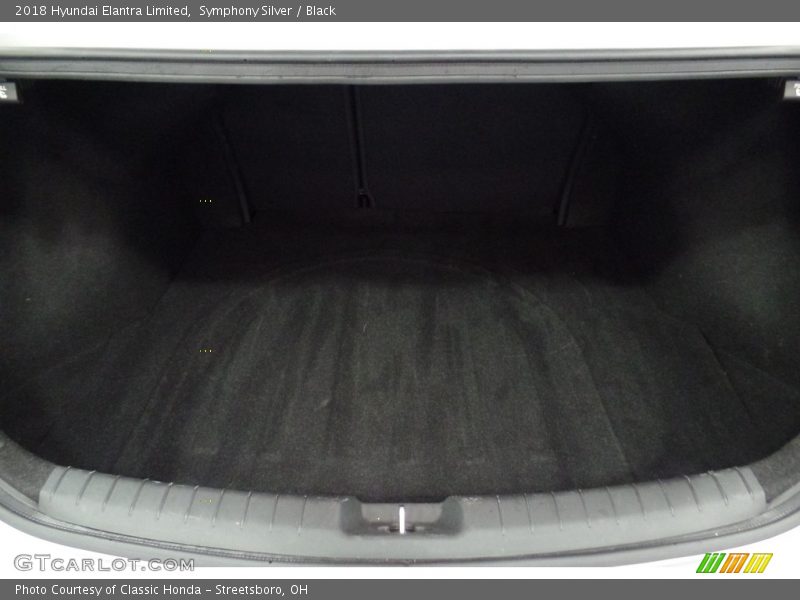 Symphony Silver / Black 2018 Hyundai Elantra Limited