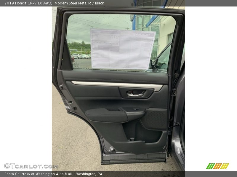 Modern Steel Metallic / Black 2019 Honda CR-V LX AWD