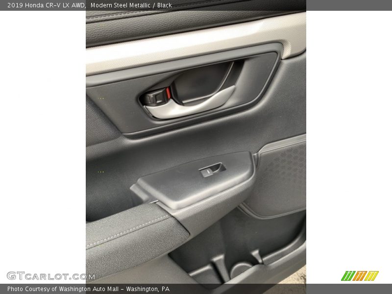Modern Steel Metallic / Black 2019 Honda CR-V LX AWD