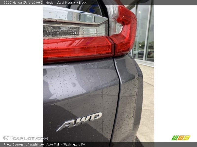 Modern Steel Metallic / Black 2019 Honda CR-V LX AWD